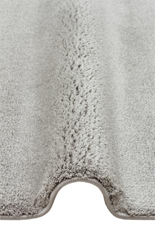 ZEN ZEN 01 GREY  Hav Toz Vermez Yumuşak Tuşeli Zarif Makine Halısı