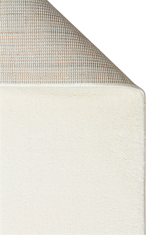 ZEN ZEN 01 WHITE Q  Hav Toz Vermez Yumuşak Tuşeli Zarif Makine Halısı