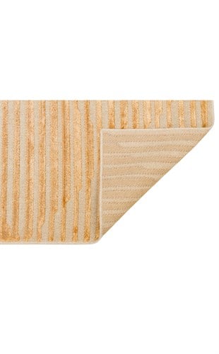 ZENITH DYED ZNT 02 ANTIK GOLD DYED  Yüksek Alçak Dokulu Naturel Yün ve Viskon Modern Dokuma Halı