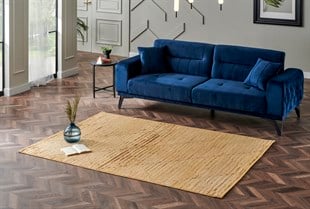 ZENITH DYED ZNT 02 ANTIK GOLD DYED  Yüksek Alçak Dokulu Naturel Yün ve Viskon Modern Dokuma Halı