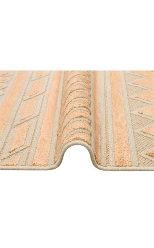 ZENITH DYED ZNT 06 ANTIK GOLD DYED  Yüksek Alçak Dokulu Naturel Yün ve Viskon Modern Dokuma Halı