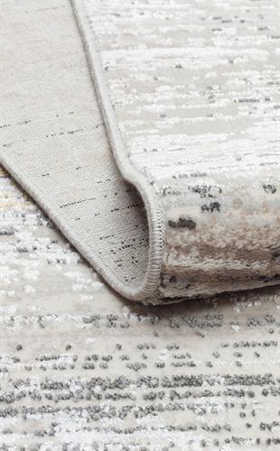 ZURICH ZRH 01 CREAM GREY  Akrilik ve Polyester İle Üretilen Şık Salon Halısı