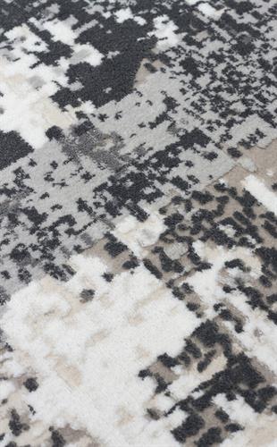 ZURICH ZRH 04 GREY ANTRASIT  Akrilik ve Polyester İle Üretilen Şık Salon Halısı
