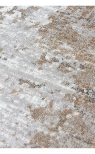 ZURICH ZRH 05 CREAM GREY  Akrilik ve Polyester İle Üretilen Şık Salon Halısı