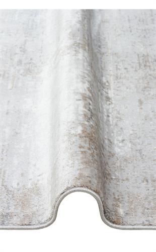 ZURICH ZRH 05 CREAM GREY  Akrilik ve Polyester İle Üretilen Şık Salon Halısı