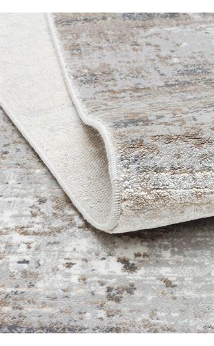 ZURICH ZRH 05 CREAM GREY  Akrilik ve Polyester İle Üretilen Şık Salon Halısı