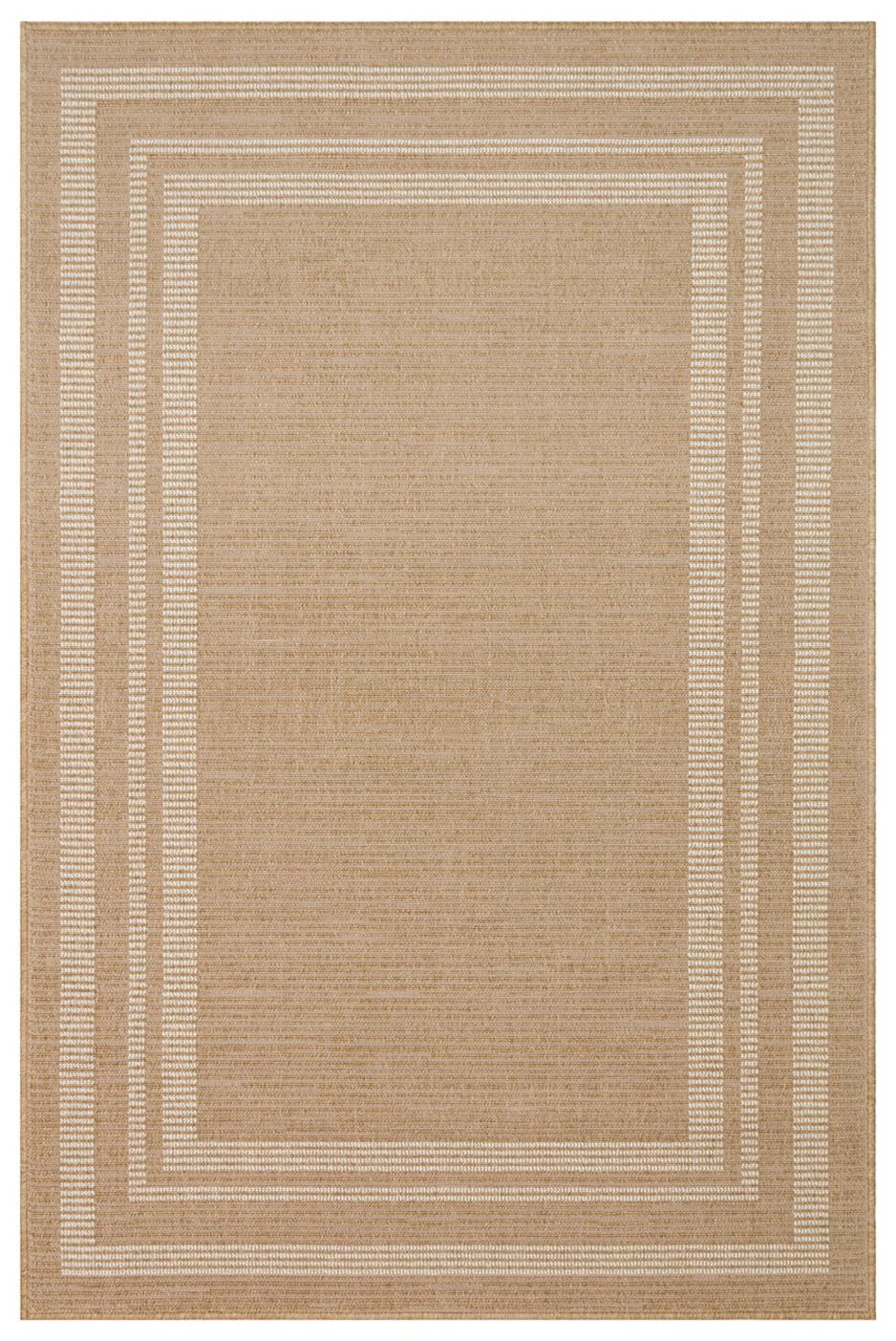 BALI JUTE BLJ 03 JUTE WHITE  Jüt Dokulu Hav Toz Vermeyen Modern Halı