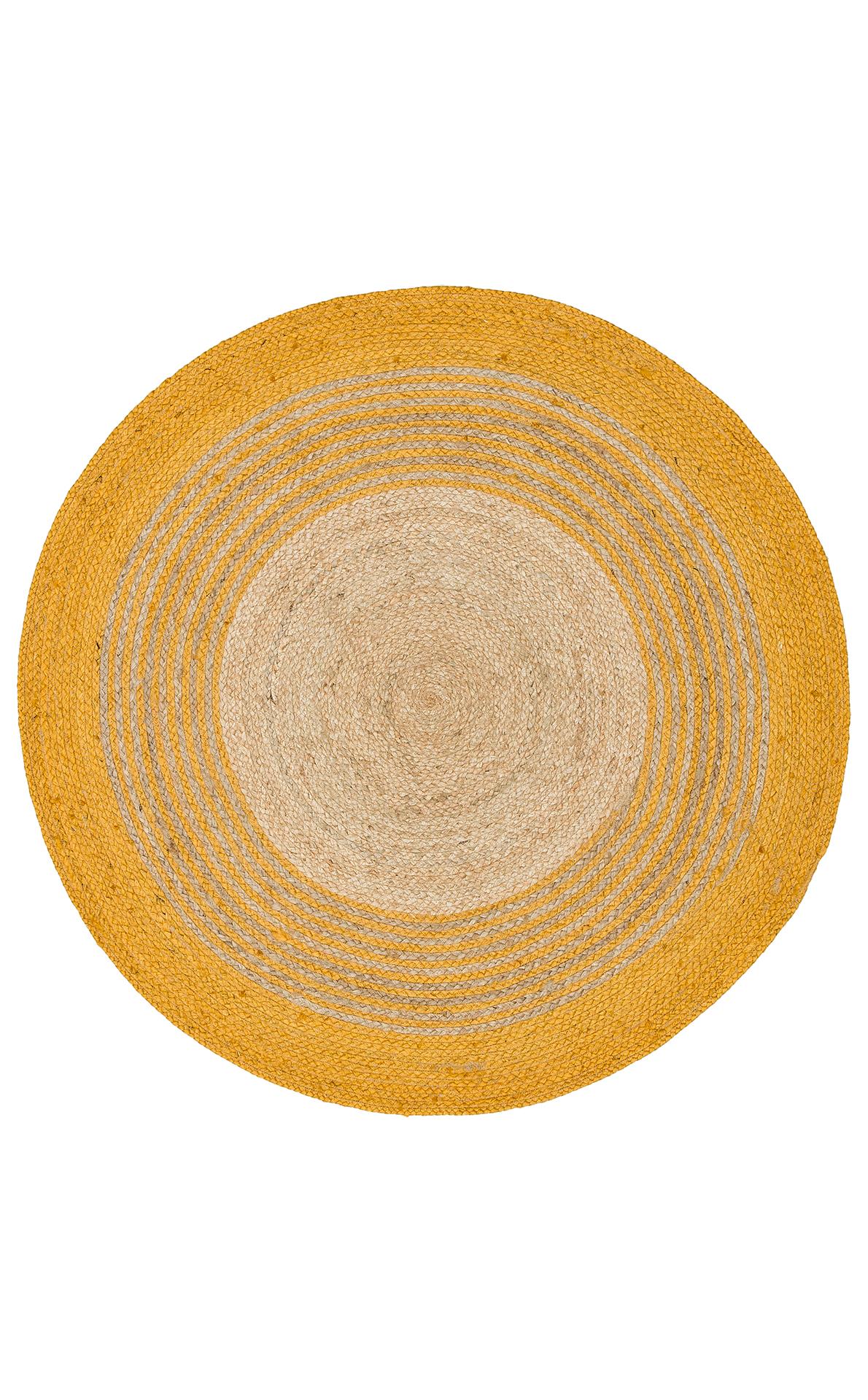 JUNO ECH 14R NATURAL GREY El Dokuma Naturel Jüt Hasır Halı