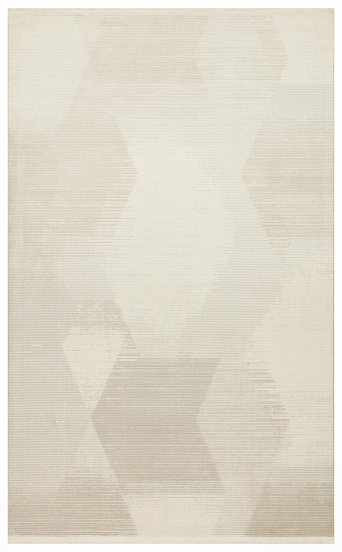LAGOS XW LGS 21 CREAM BEIGE XW  Hav Toz Vermez Eskitme Desenli Modern Makine Halısı