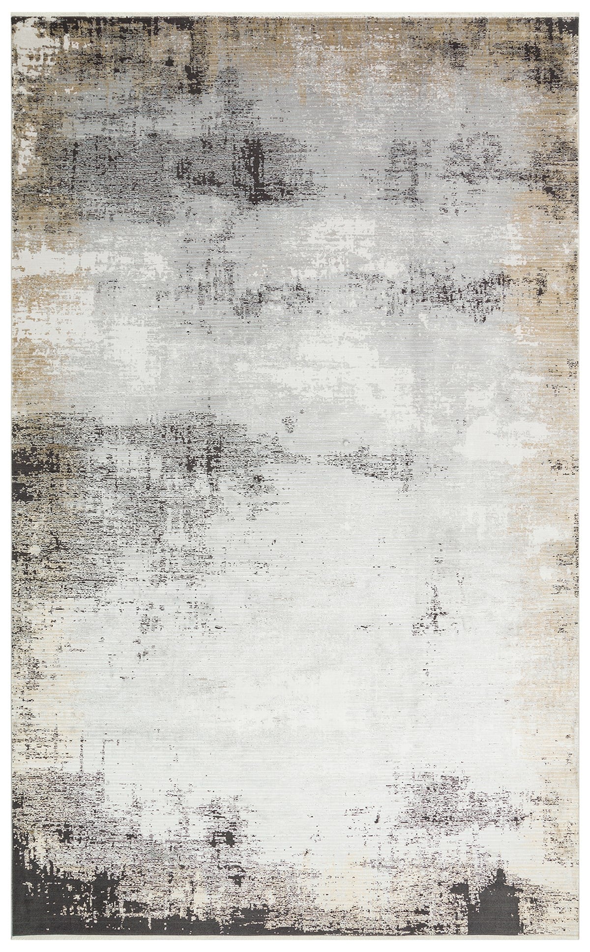 MAHAL MHL 12 GREY GOLD  Modern Desenli Yüksek Kalite Sık Dokuma Salon Halısı