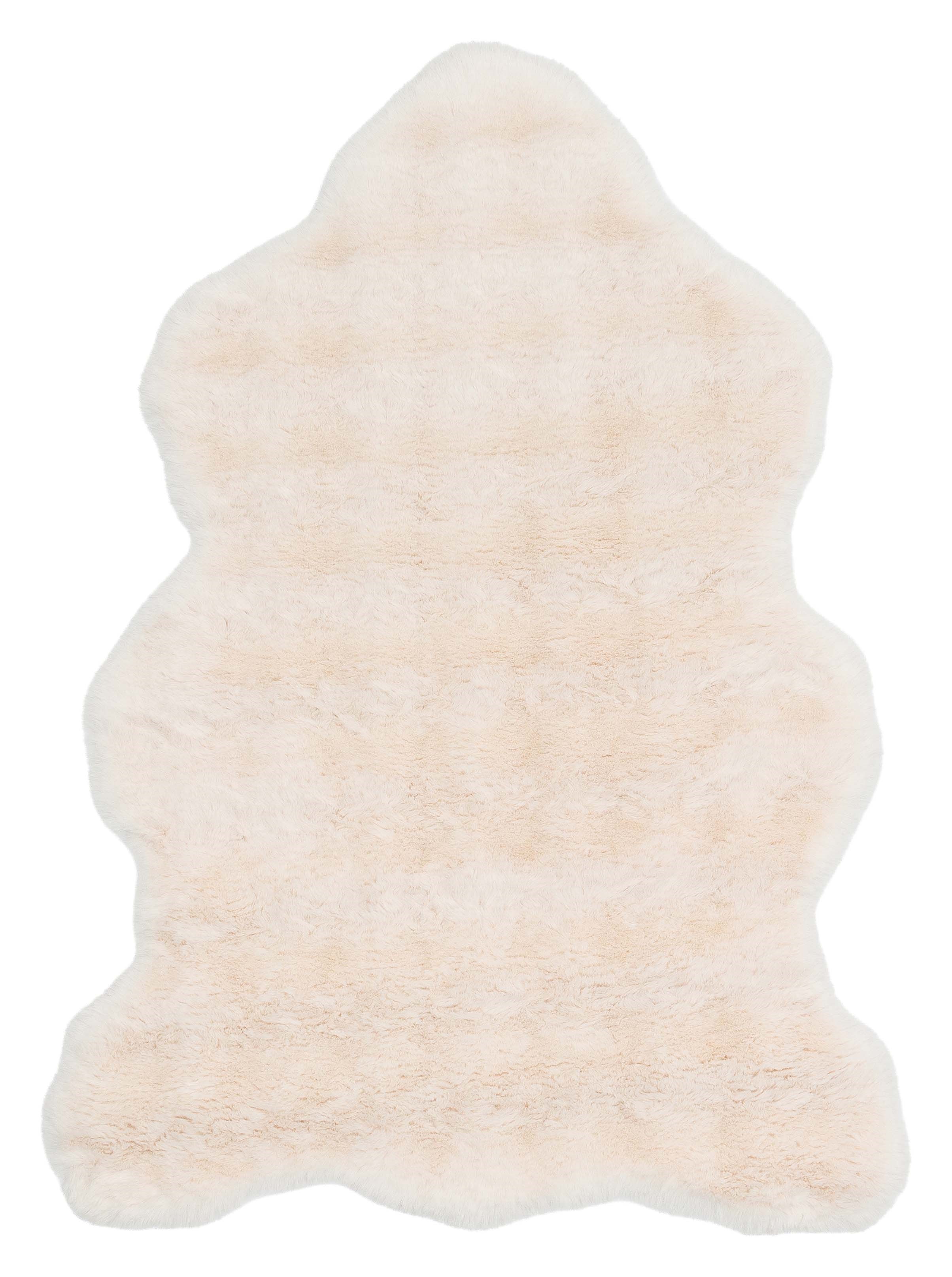 MOLLIS BUBBLE MLS BUBBLE SINGLE L.BEIGE  Yumuşak Tuşeli Yıkanabilir Kaymaz Tabanlı Suni Kürk