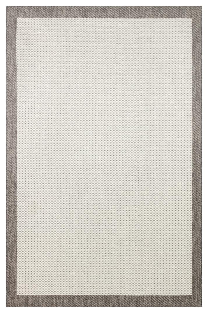 MONO MNO 04 GREY  Yumuşak Dokulu Kaymaz Tabanlı Şık Kilim