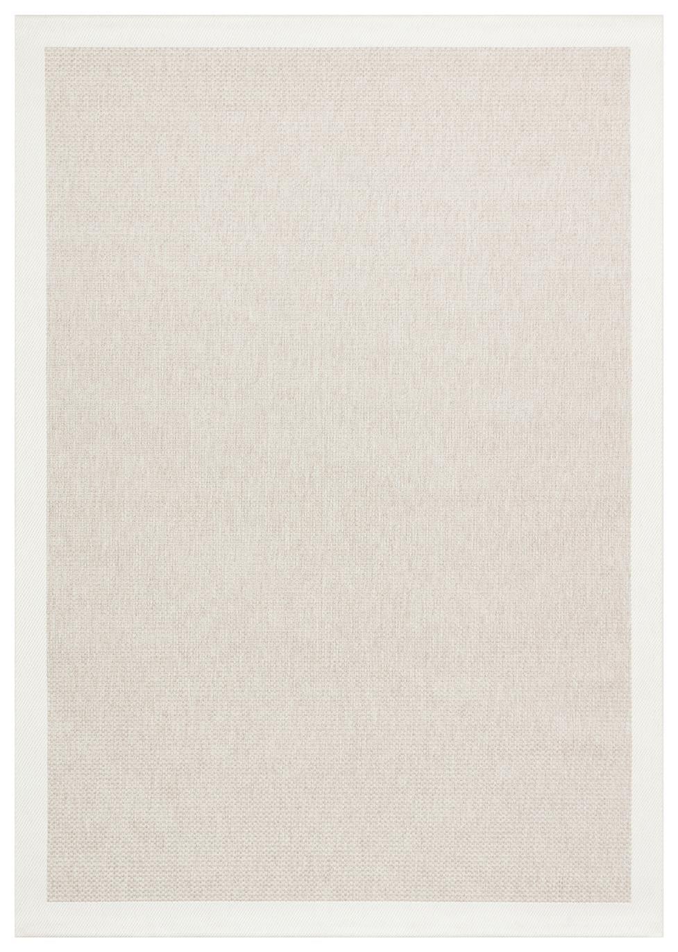 MONO MNO 05 BEIGE CREAM  Hav Toz Vermez Kaymaz Tabanlı Şık Kilim