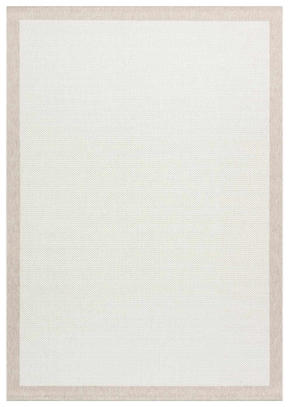 MONO MNO 05 CREAM BEIGE  Hav Toz Vermez Kaymaz Tabanlı Şık Kilim