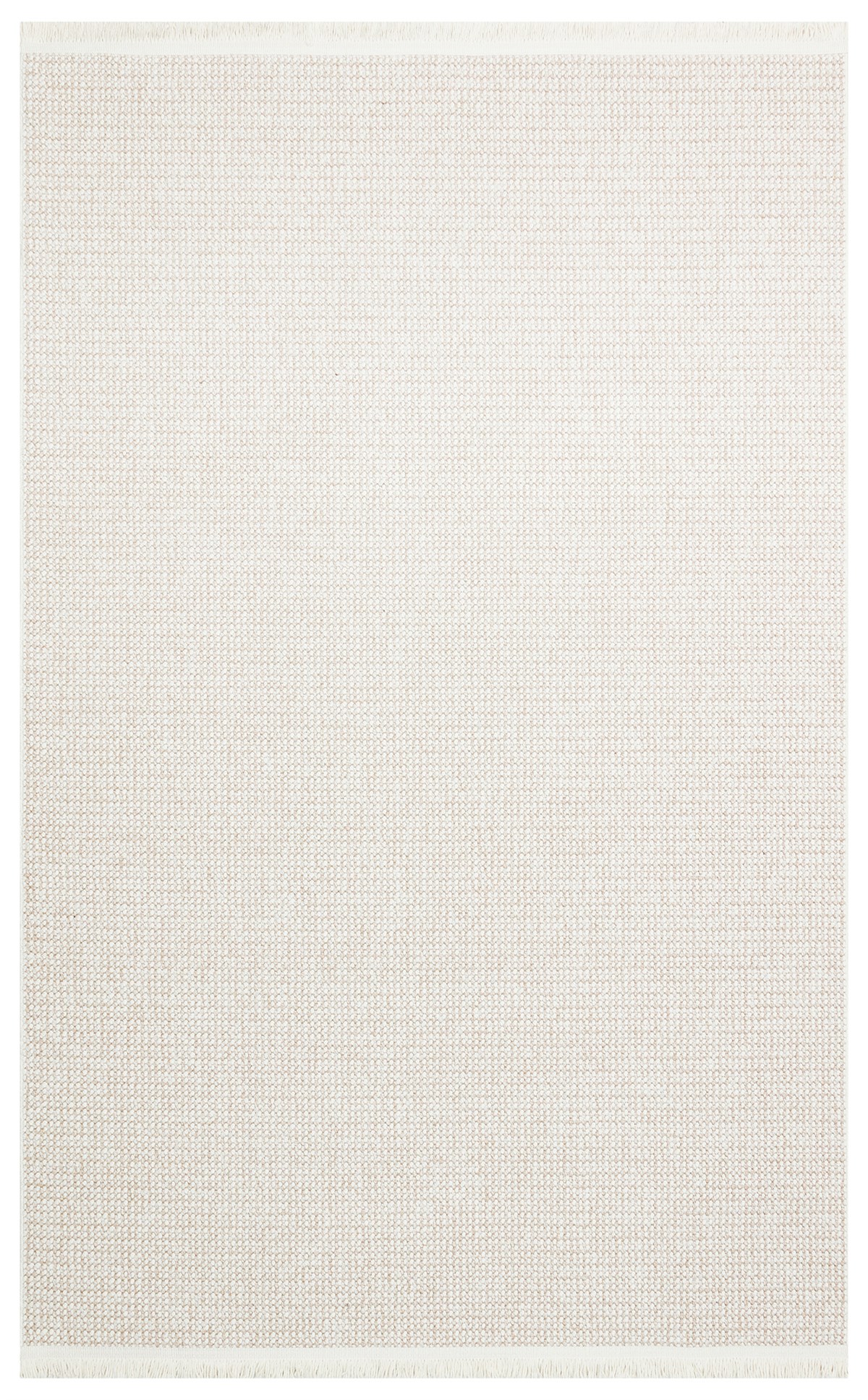 MOTTO MOT PLAIN BEIGE  Yumuşak Tuşeli Örgü Dokuma Modern Makine Halısı