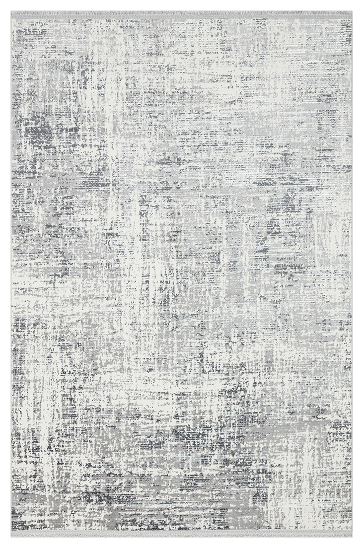 NORA NOR 02 GREY Hav Toz Vermez Yıkanabilir Kaymaz İnce Dokuma Modern Halı