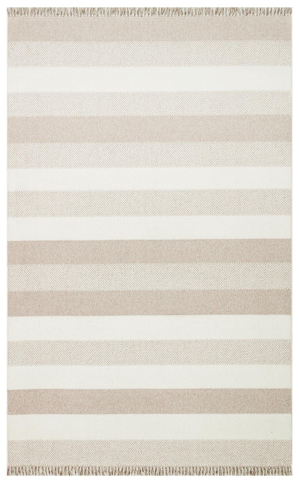 OSLO OSL 08 BEIGE  Hav Toz Vermez Hasır Dokuma Modern Makine Halısı