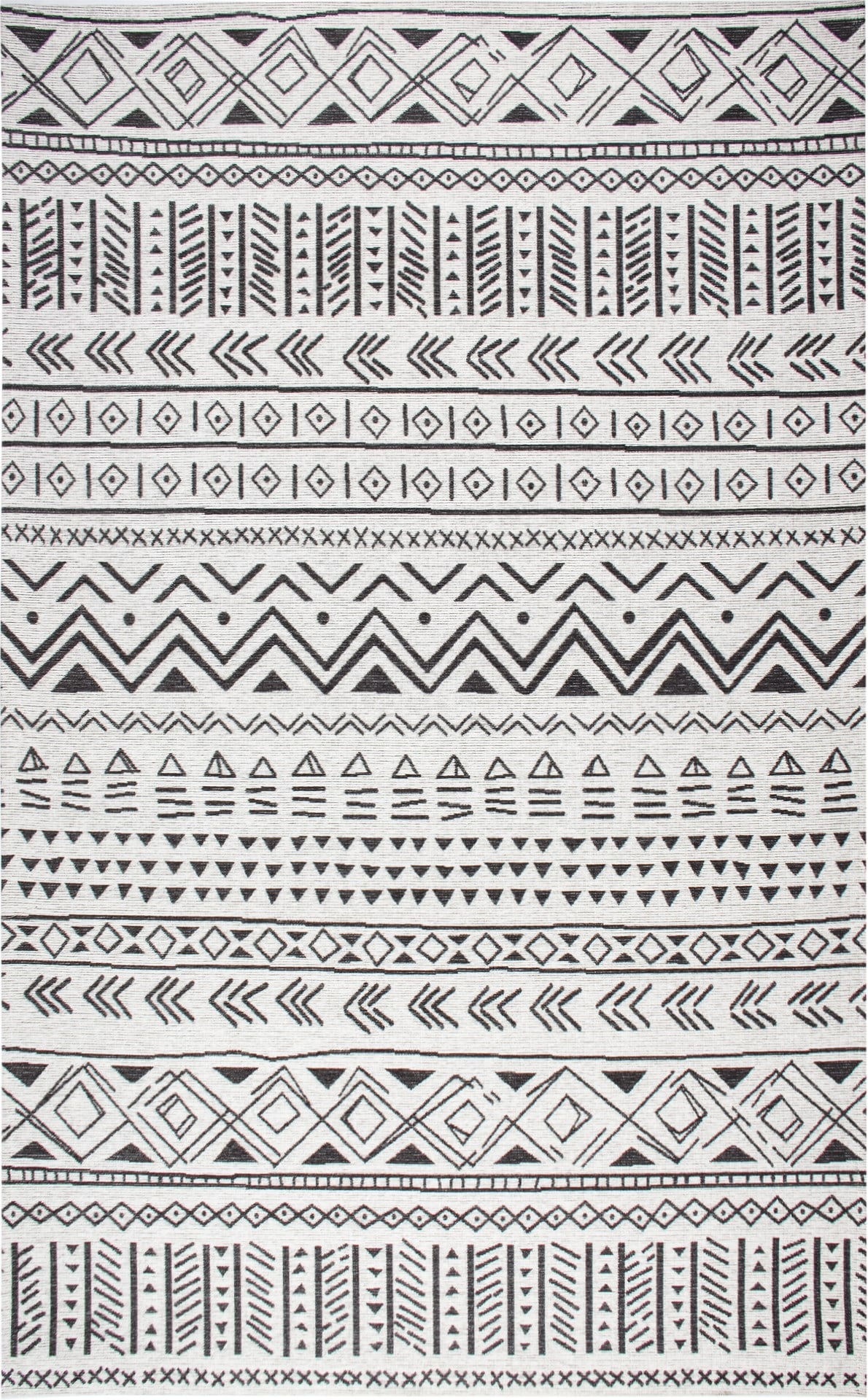 PALMA PM 02 GREY D.GREY  Hav Toz Vermez Modern Dokuma Kilim