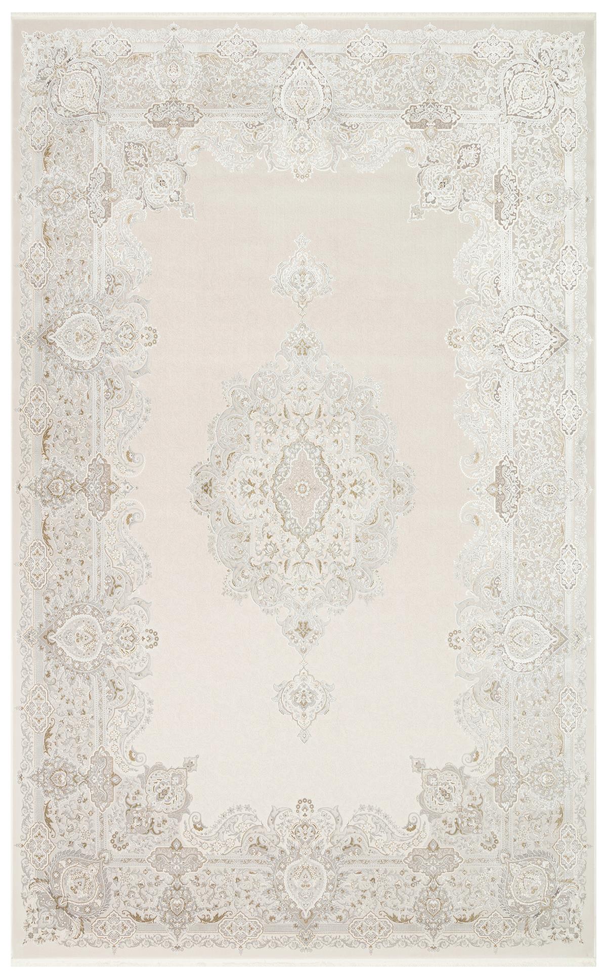 PALMIRA PLM 01 CREAM GREY  Yüksek Kaliteli Sık Dokuma Modern Salon Halısı