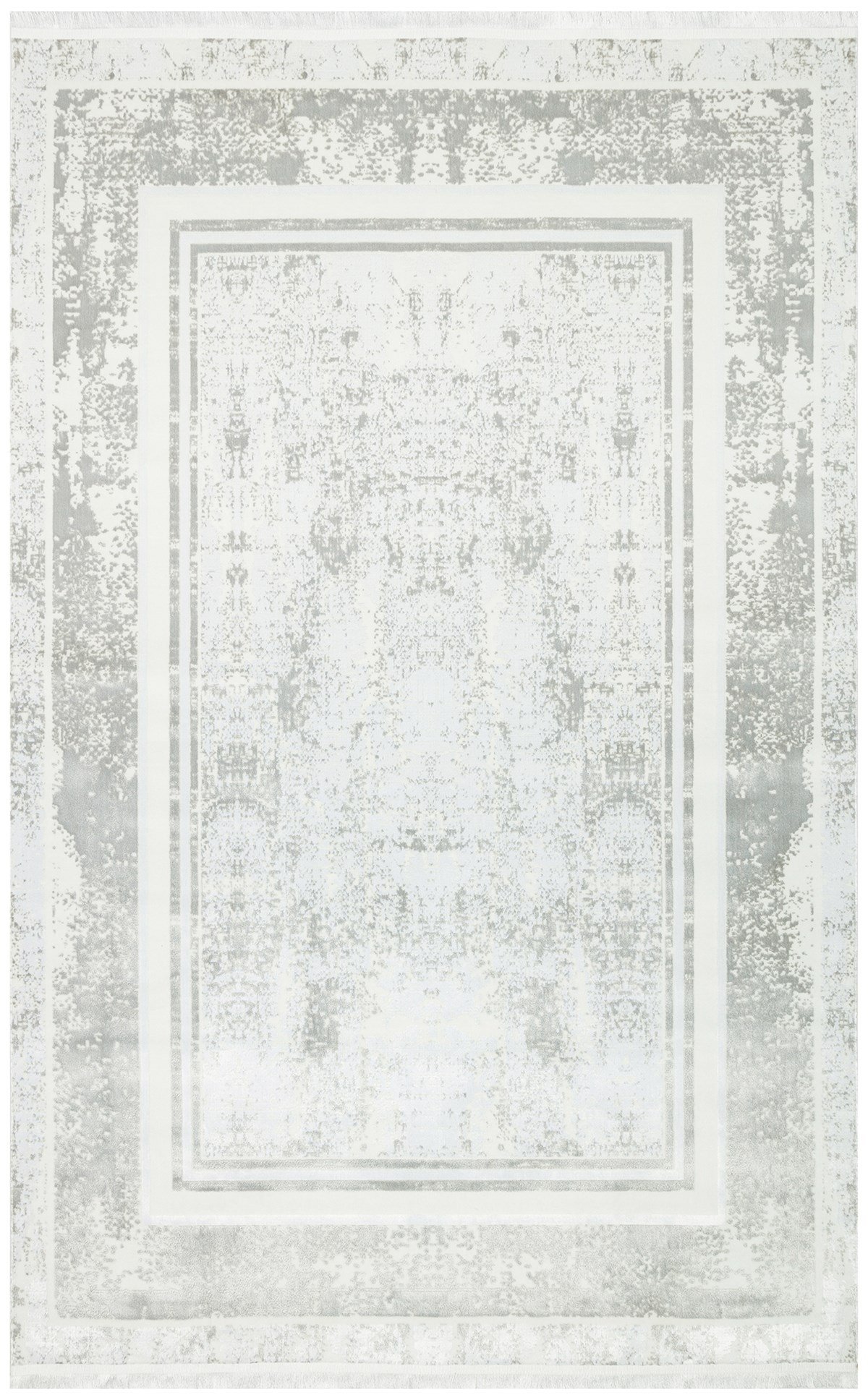 SATEEN ST 17 SILVER XW  Hav Toz Vermez Yıkanabilir Kaymaz İnce Dokuma Modern Halı