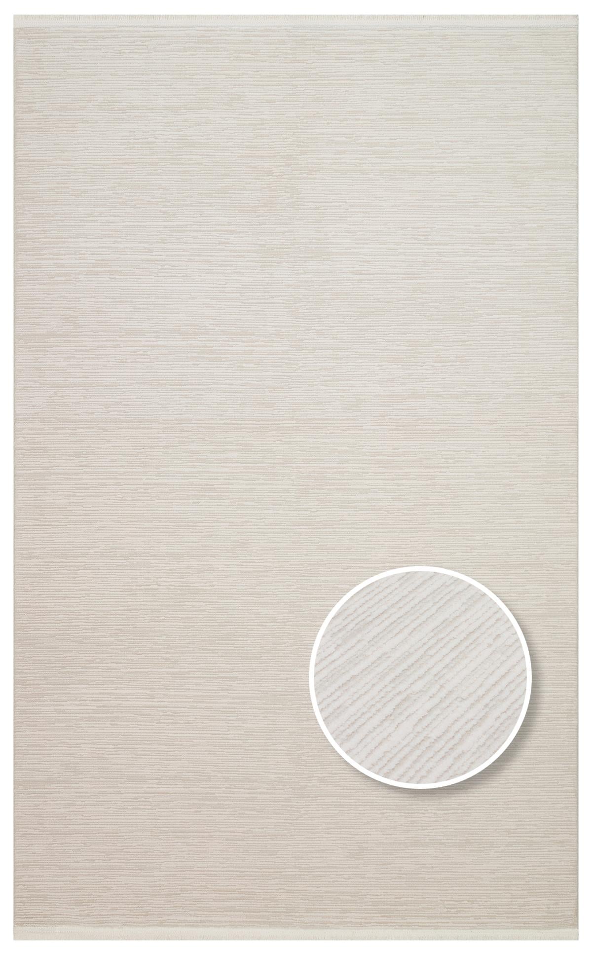 SHADE SHD PLAIN CREAM  Sade ve Modern Akrilik Makine Halısı