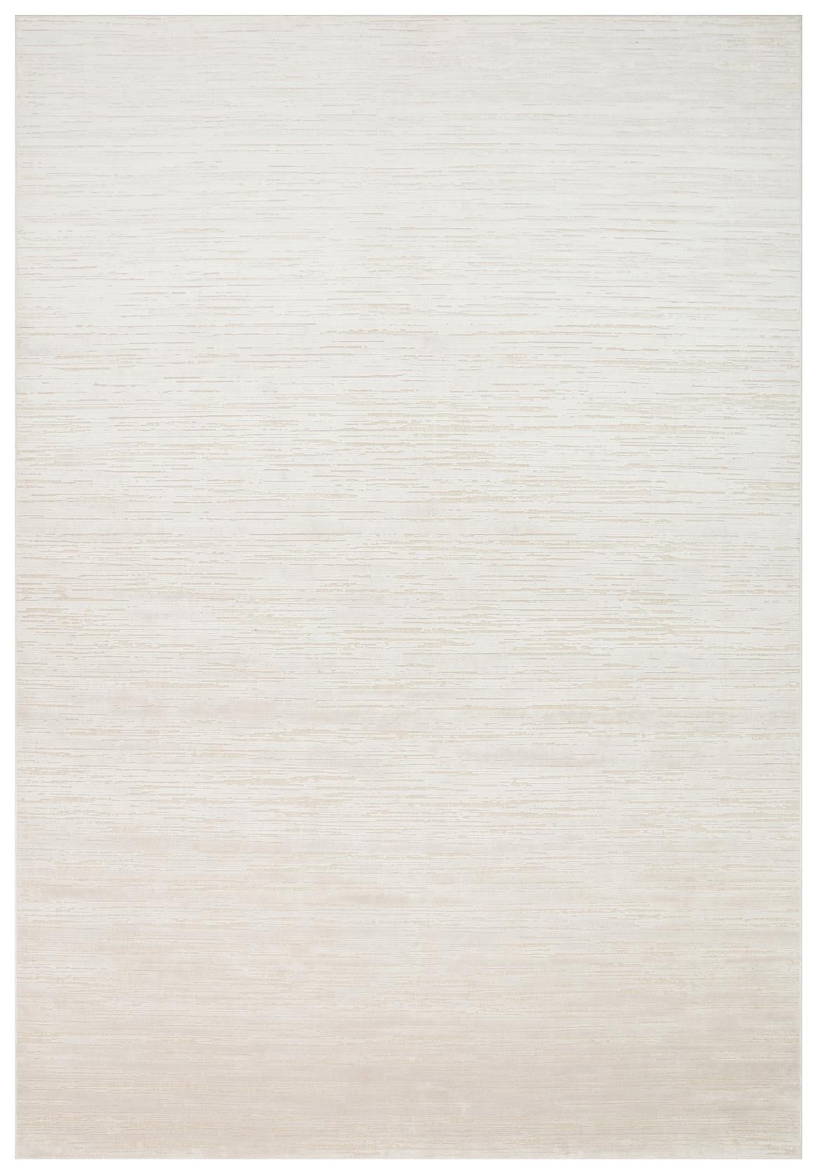 SIERRA SR 01 BEIGE WHITE  Yüksek Alçak Oyma Dokuya Sahip Sık Dokuma Modern Salon Halısı