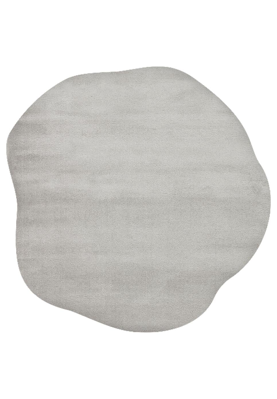 ZEN AMORF 04 GREY  Hav Toz Vermez Yumuşak Tuşeli Zarif Makine Halısı