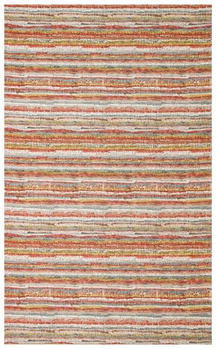 BROOKLYN BRK 12 MULTY  Hasır Görünümlü Kaymaz Renkli Dokuma Modern Kilim