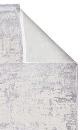 CORDOBA NEW DB 01 GREY NW  Parlak Yüksek Alçak Dokulu Modern Makine Halısı