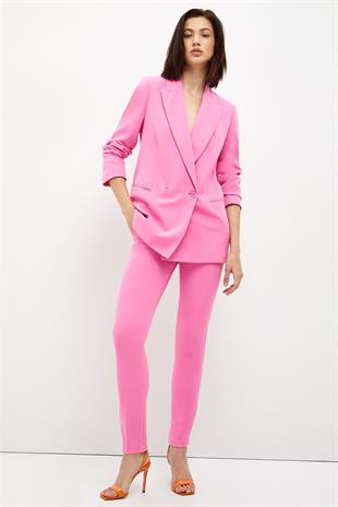 Liu Jo Kruvaze Blazer Ceket