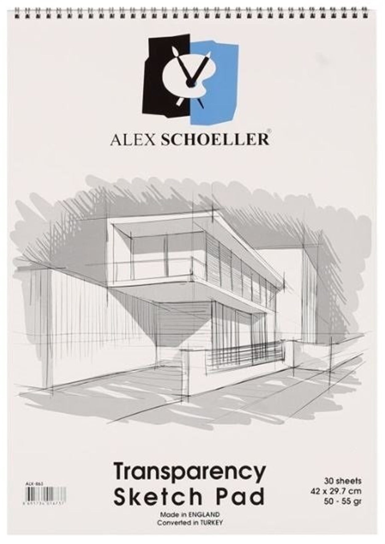 ALEX SCHOELLER AYDİNGER ESKİZ BLOK DEFTER 35X50 50-55 GR 30 YAPRAK