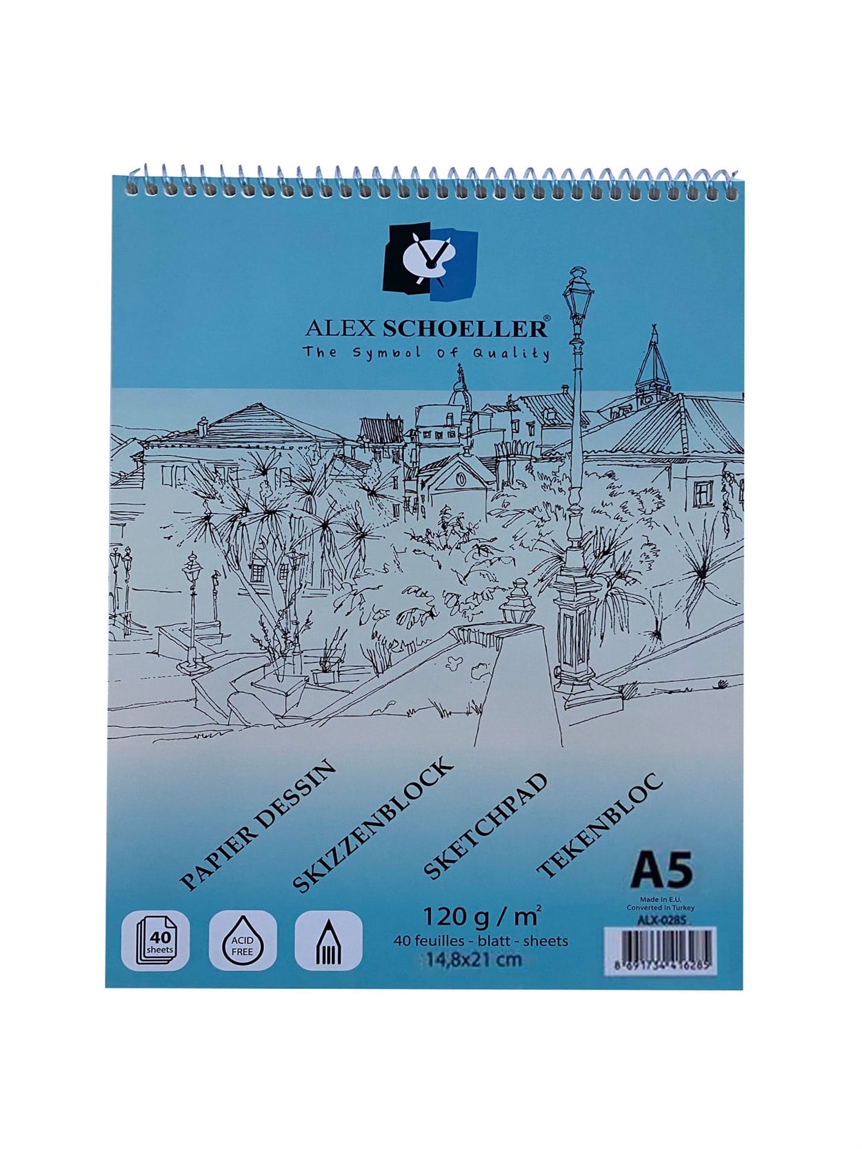 ALEX SCHOELLER ESKİZ BLOK A5 120 GR 40 YAPRAK