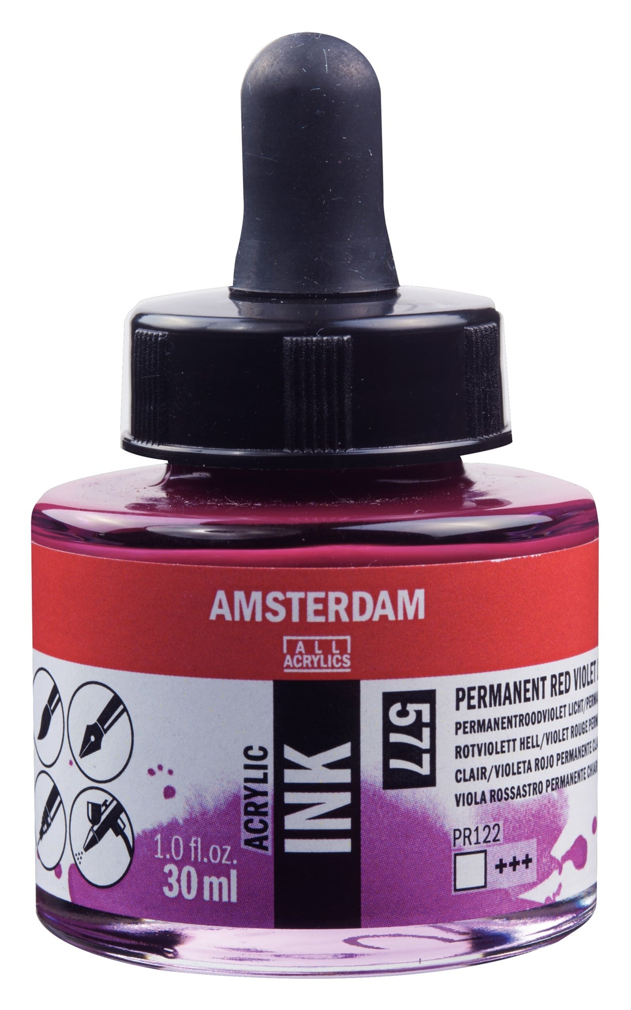 AMSTERDAM AKRİLİK MÜREKKEBİ 30ML P.RED VIOL.LT