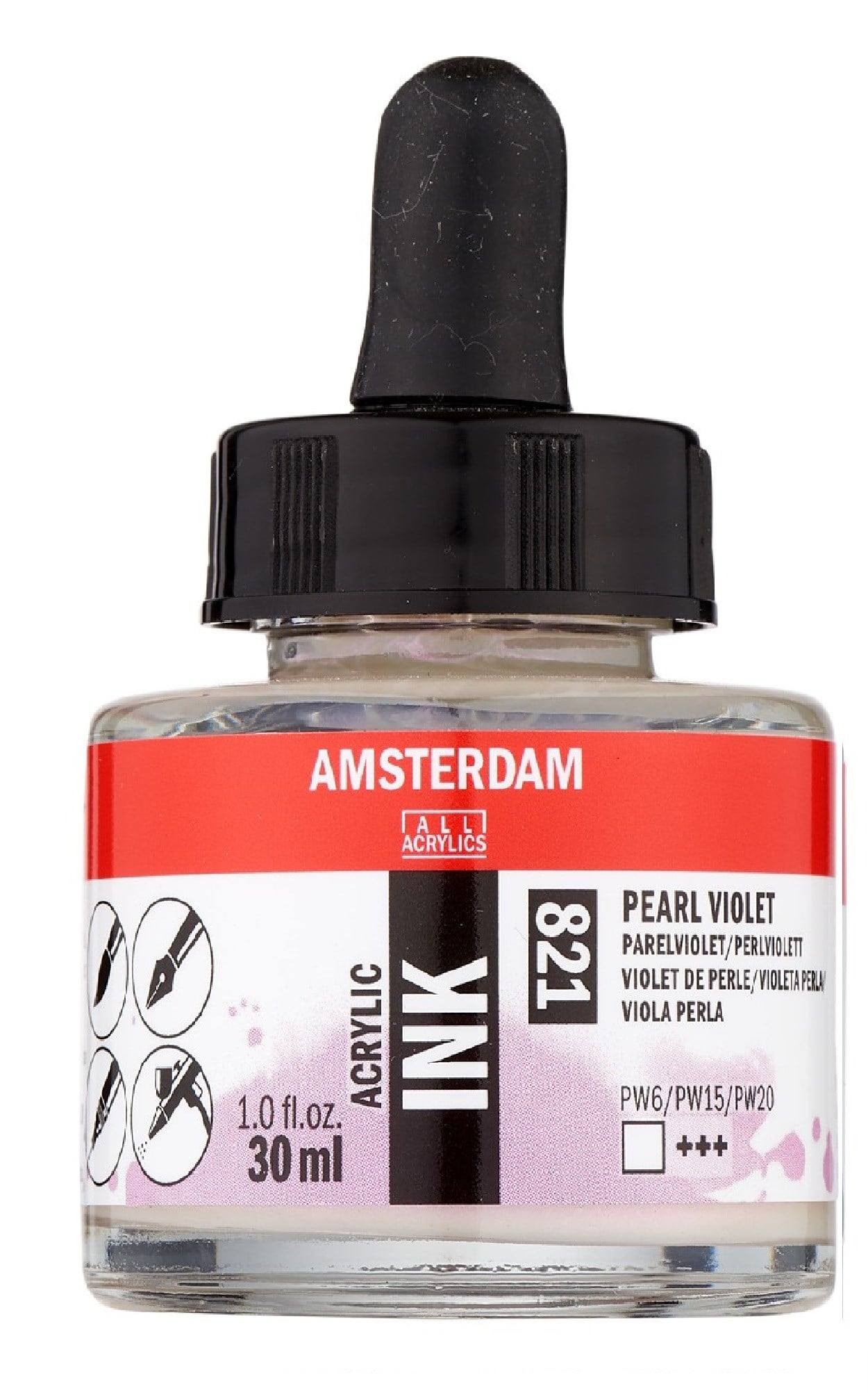 AMSTERDAM AKRİLİK MÜREKKEBİ 30ML PEARL VIOLET