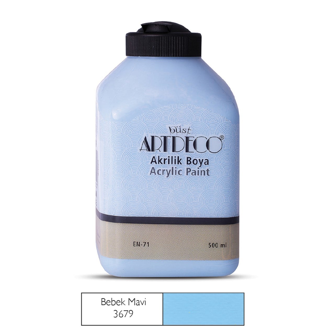 Artdeco Akrilik Boya 500ml Bebek Mavi 3679