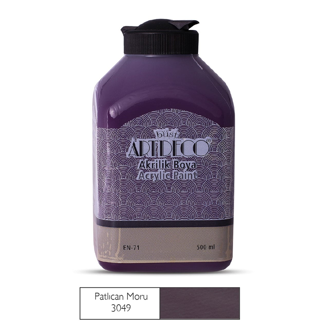 Artdeco Akrilik Boya 500ml Patlıcan Moru 3049