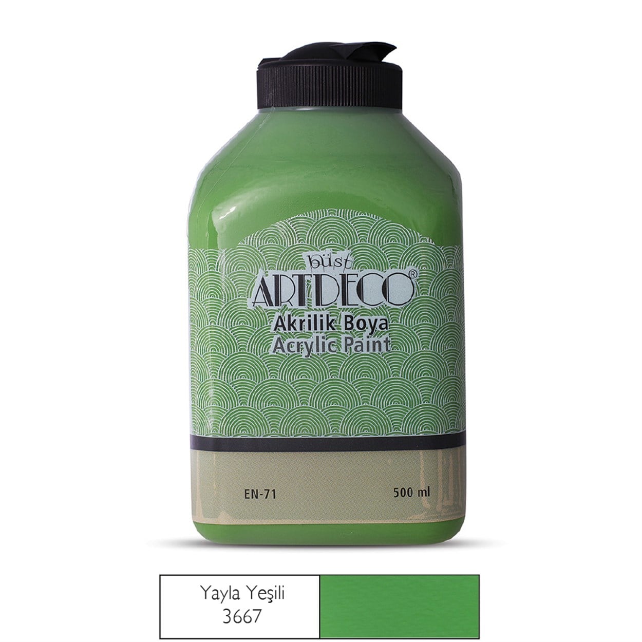 Artdeco Akrilik Boya 500ml Yayla Yeşili 3667