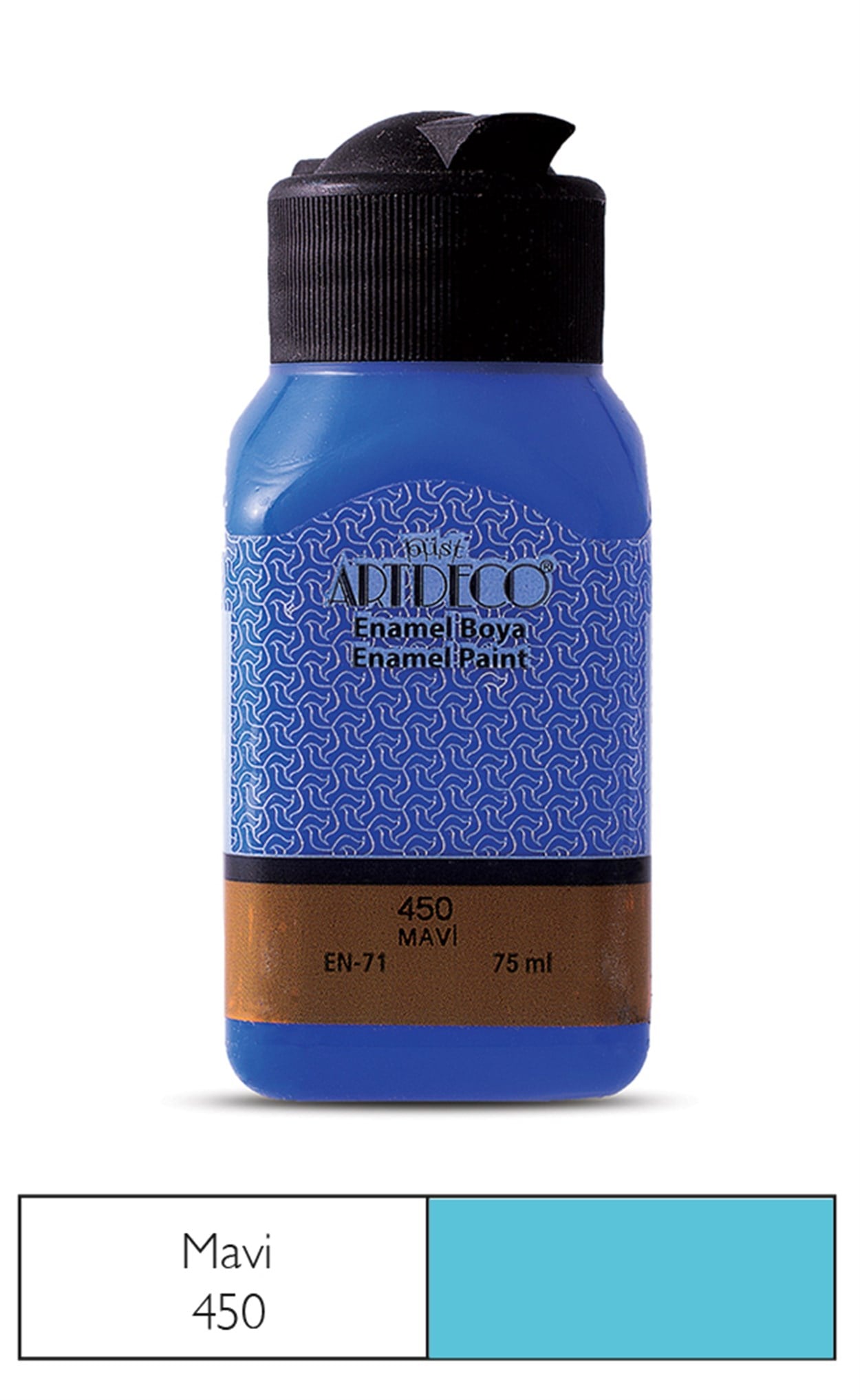 Artdeco Enamel Boya 75ml Mavi 450