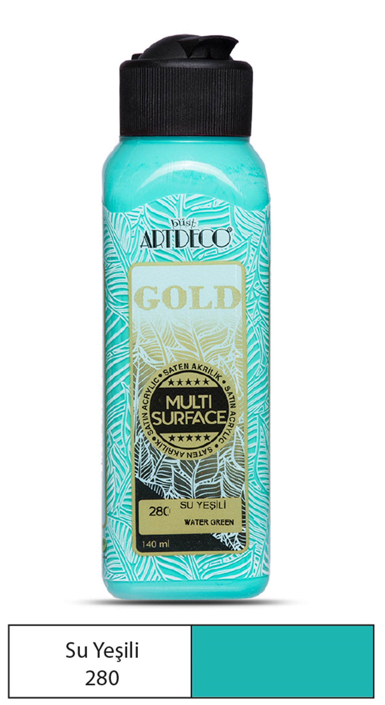 Artdeco Gold Akrilik Boya 140ml Su Yeşili 280