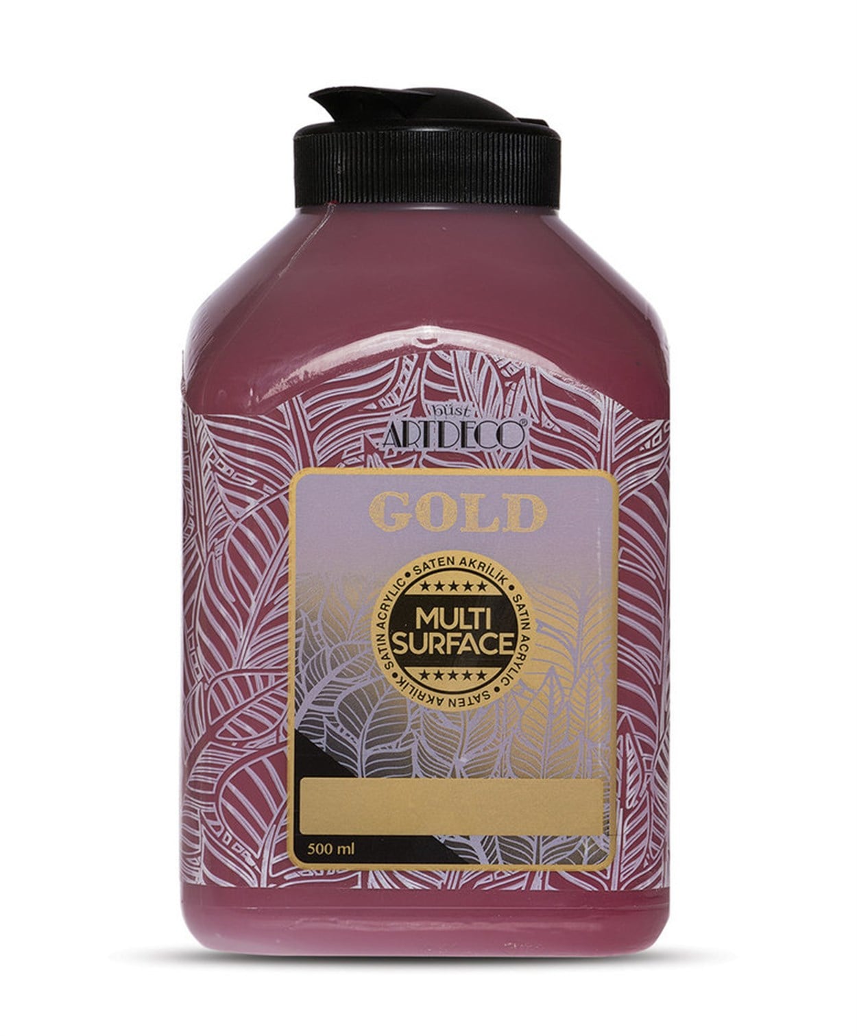 Artdeco Gold Akrilik Boya 500ml Bordo 234