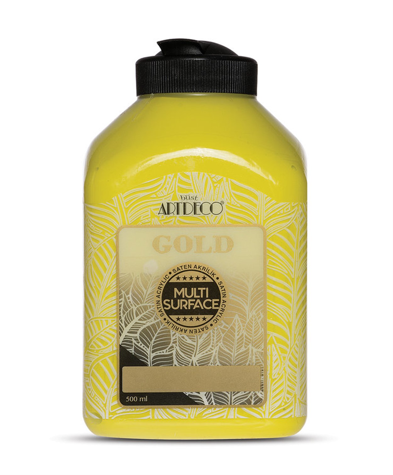 Artdeco Gold Akrilik Boya 500ml Limon Sarı 204