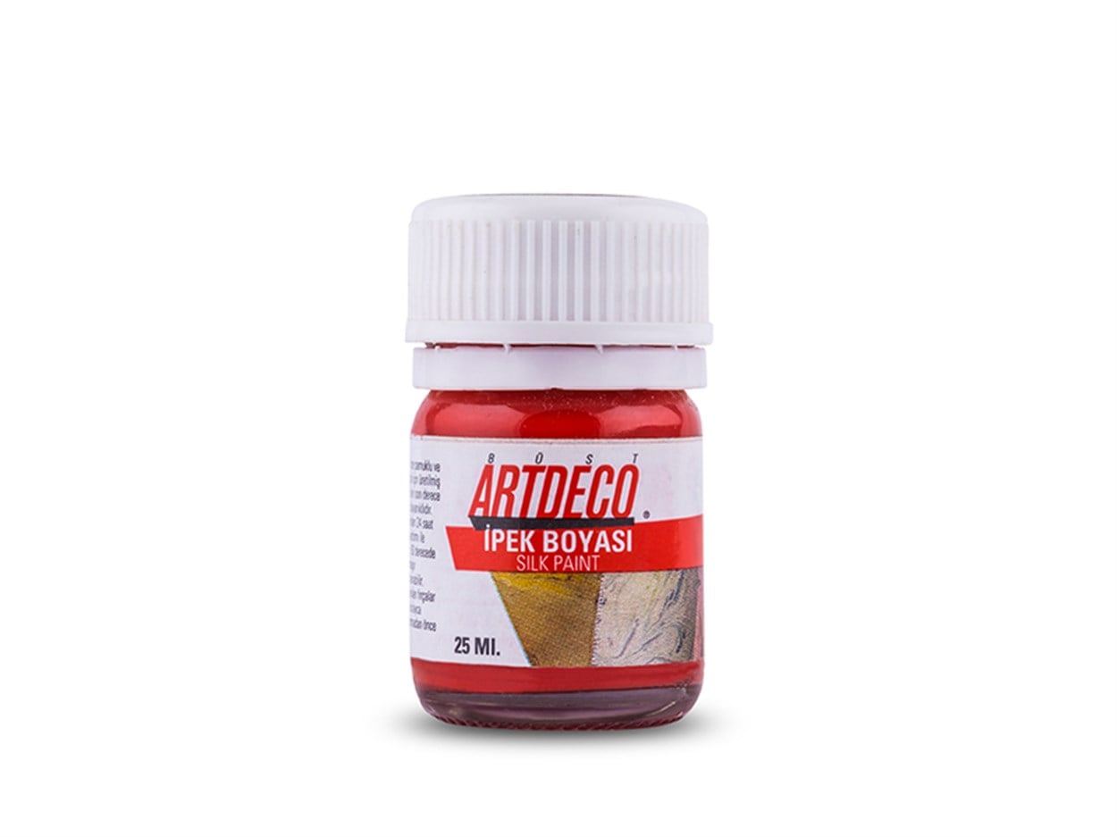 Artdeco İpek Boyası 25ml Kırmızı 507