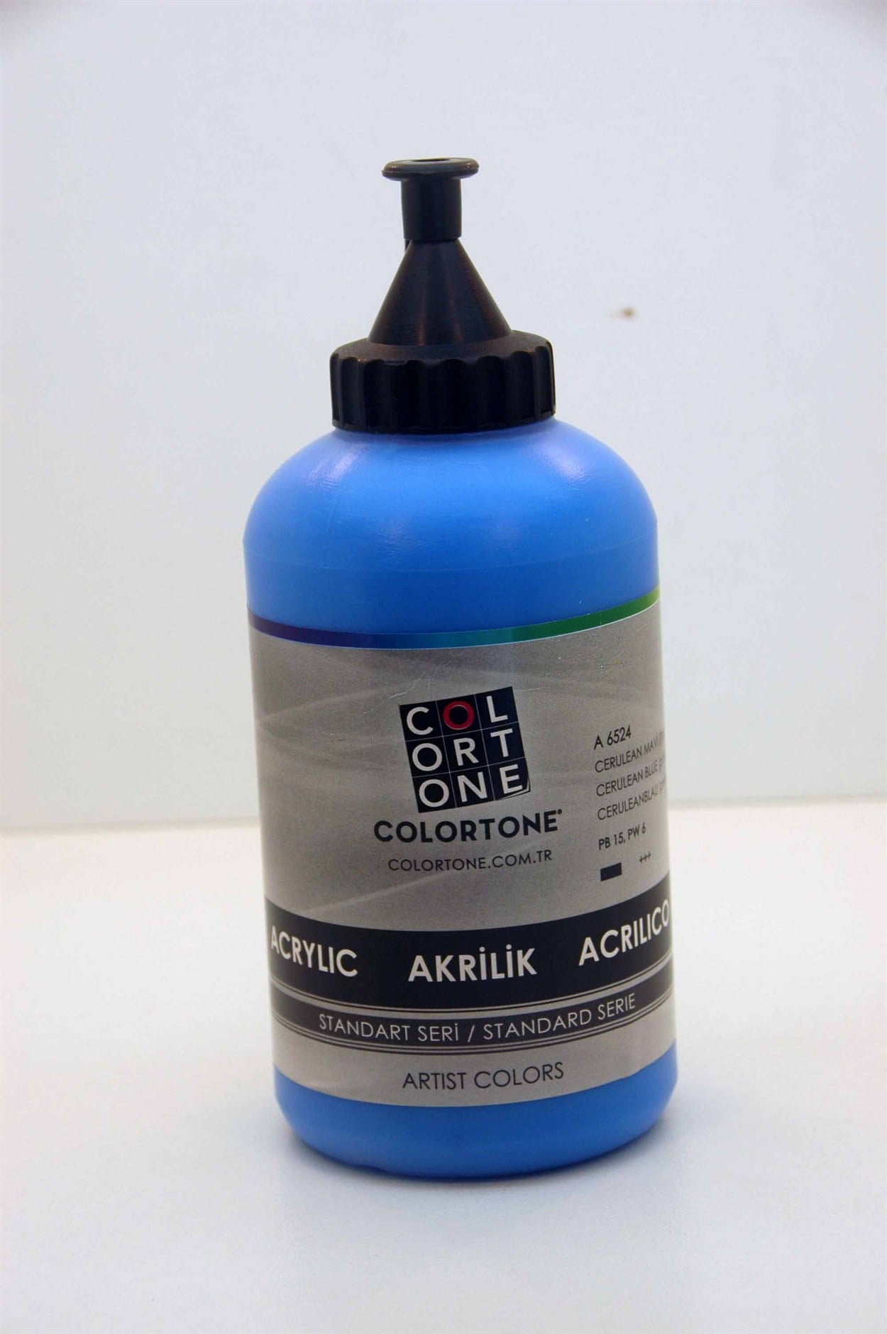 COLORTONE AKRİLİK BOYA 650 ML 6524 CERULEAN MAVİ
