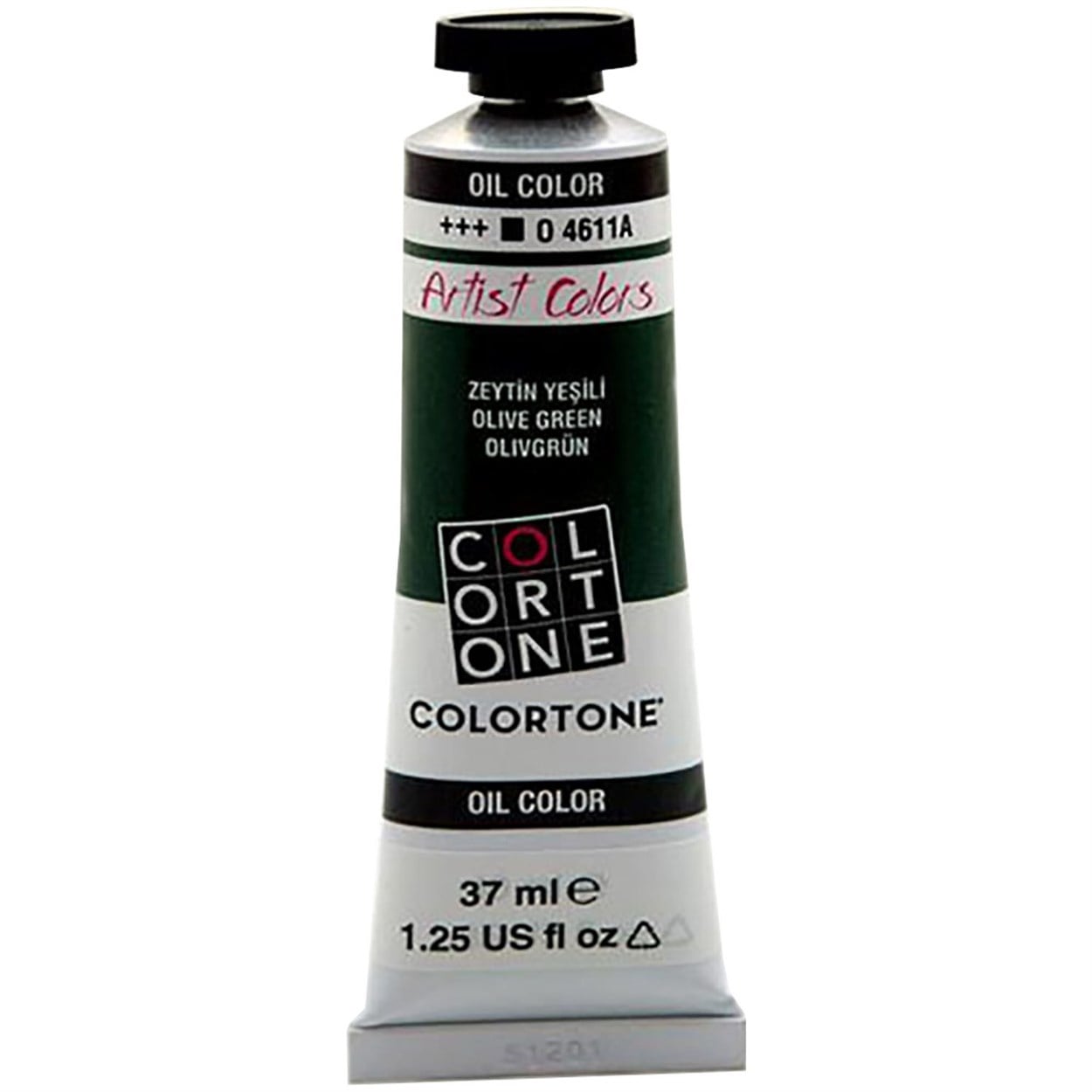 COLORTONE ARTİST COLORS YAĞLI BOYA 37 ML 4611 ZEYTİN YEŞİLİ
