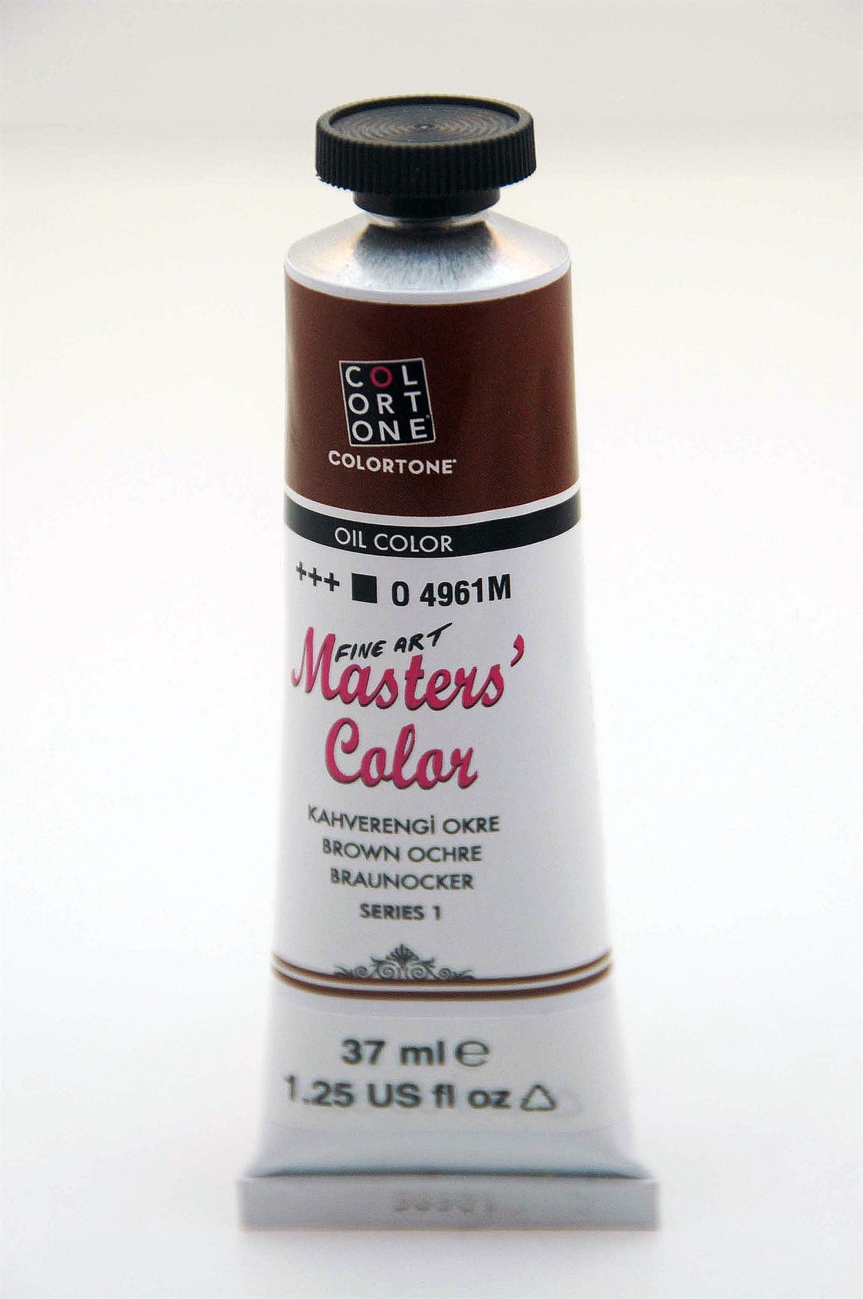 COLORTONE MASTERS COLOR YAĞLI BOYA 37 ML 4961 KAHVERENGİ OKRE SERİ:1