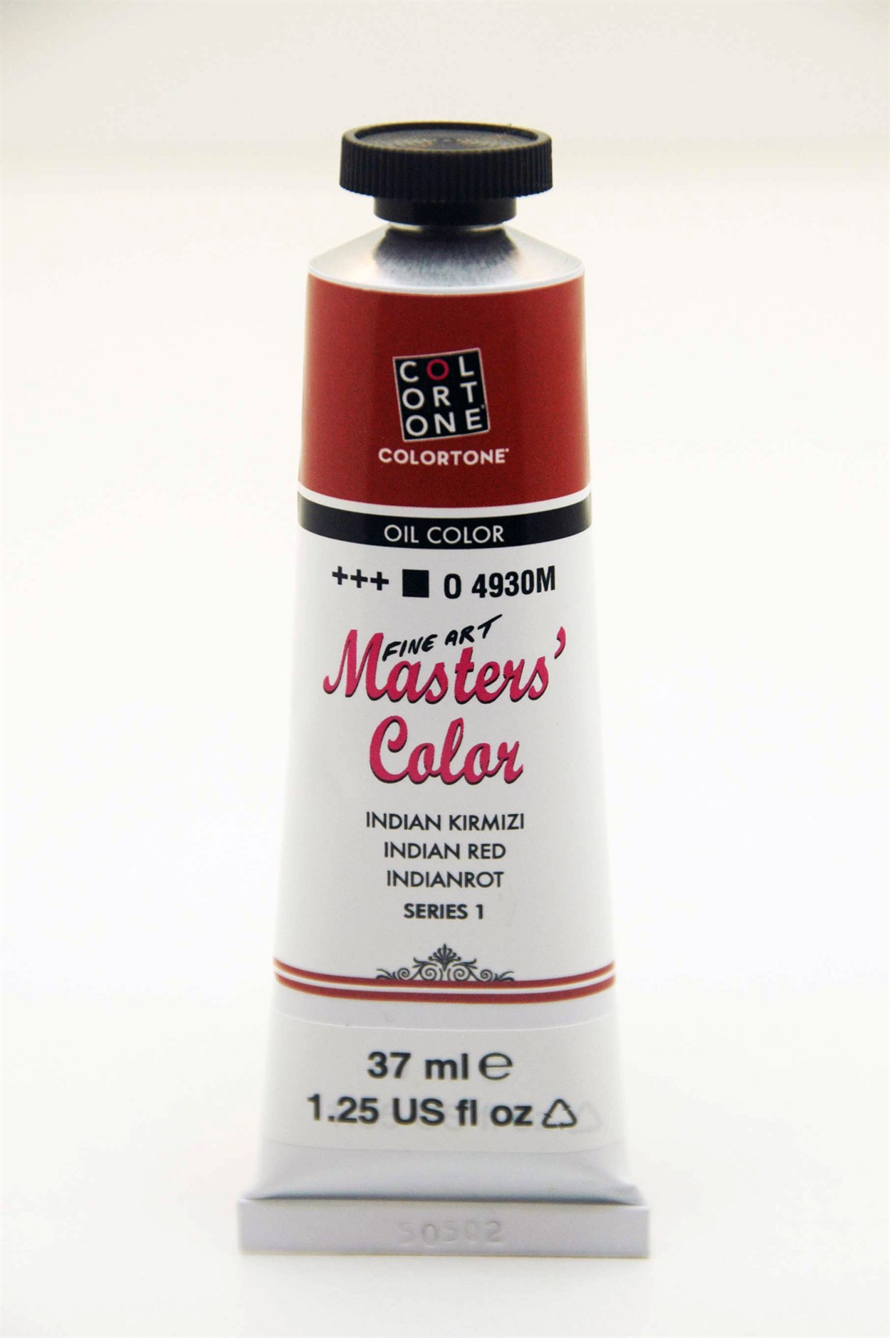 COLORTONE MASTERS COLOR YAĞLI BOYA 37 ML 4930 INDIAN KIRMIZI SERİ:1