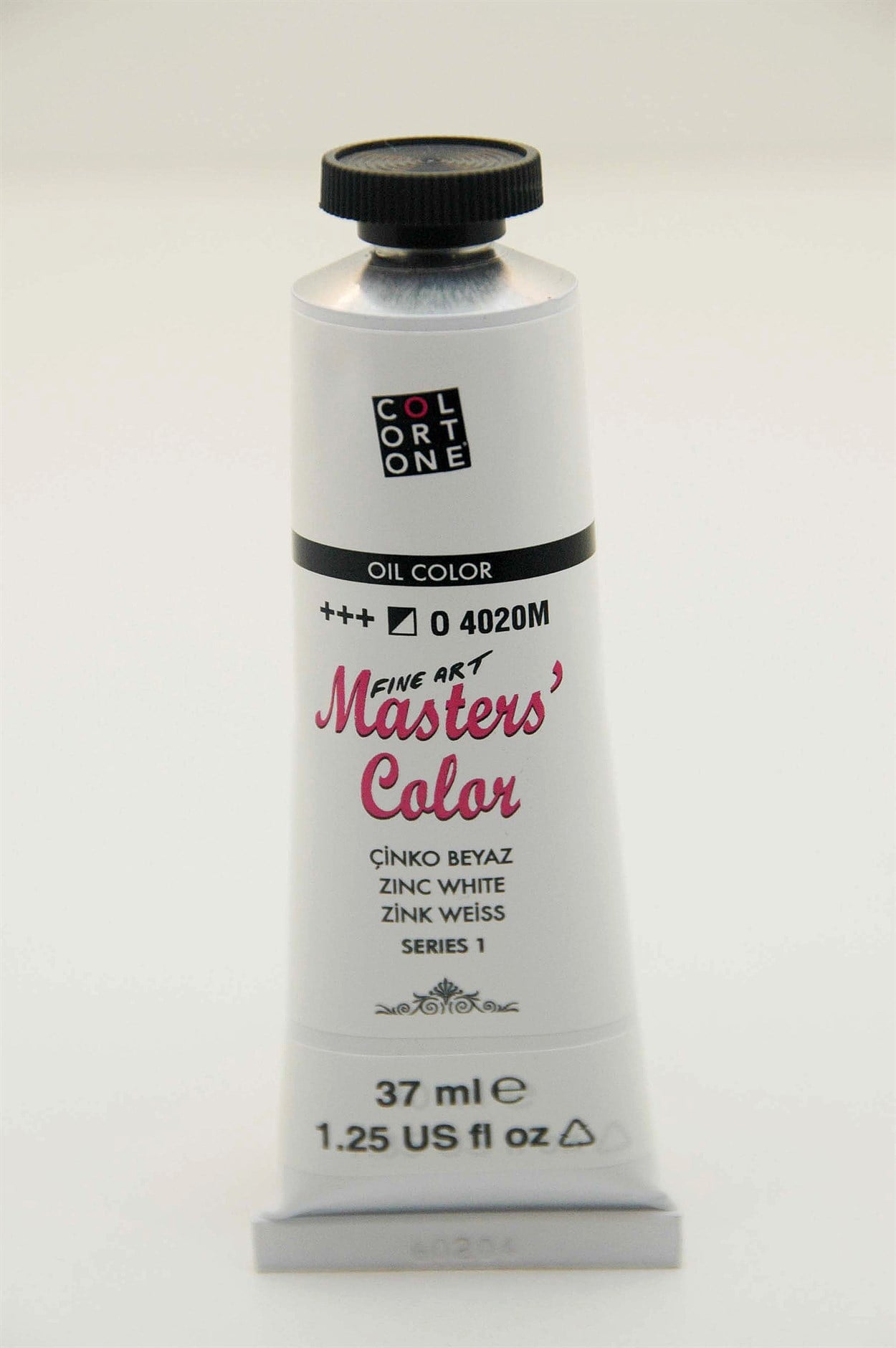 COLORTONE MASTERS COLOR YAĞLI BOYA 37 ML 4020 ÇİNKO BEYAZ SERİ:1