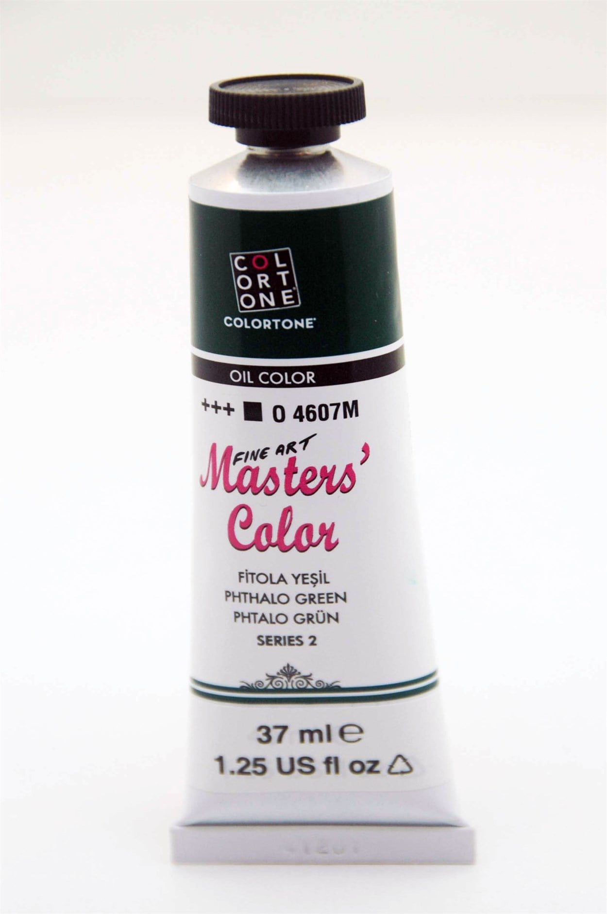 COLORTONE MASTERS COLOR YAĞLI BOYA 37 ML 4607 FİTOLA YEŞİL SERİ:2