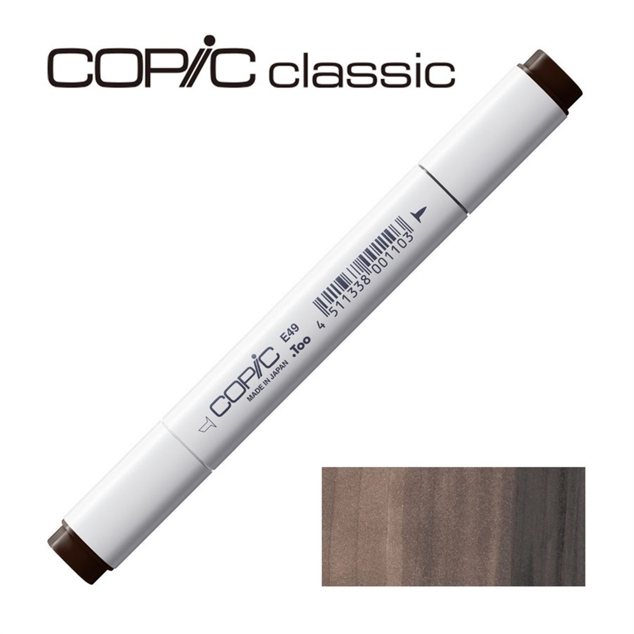 COPIC Marker  E 49 Dark Bark