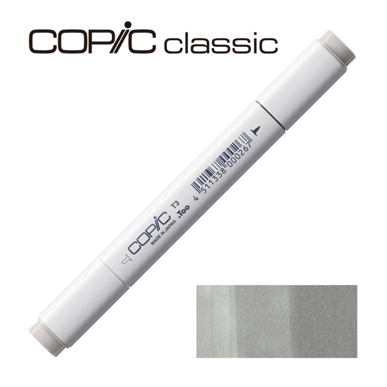 COPIC Marker  T 3 Toner Gray